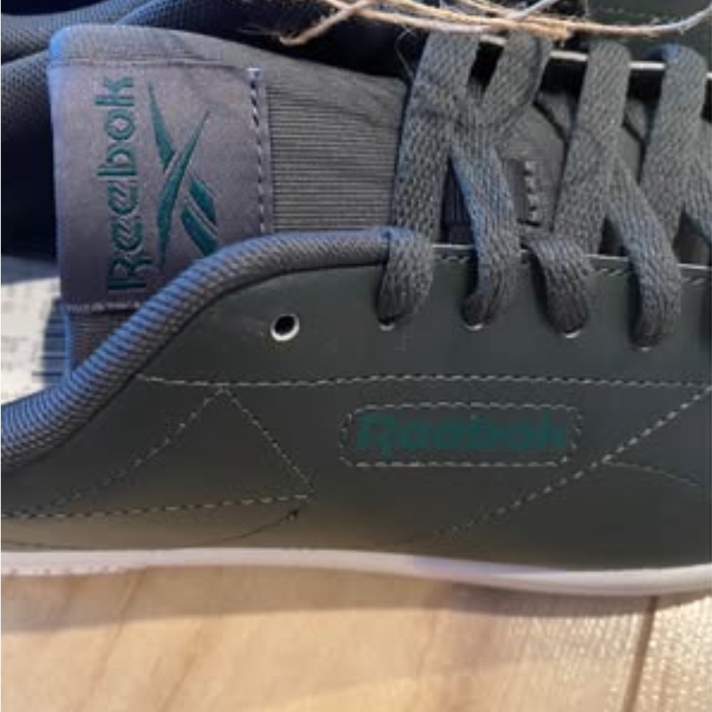 NEW in box Men’s Reebok Court CLN Dark Green Sneakers - Picture 4 of 5